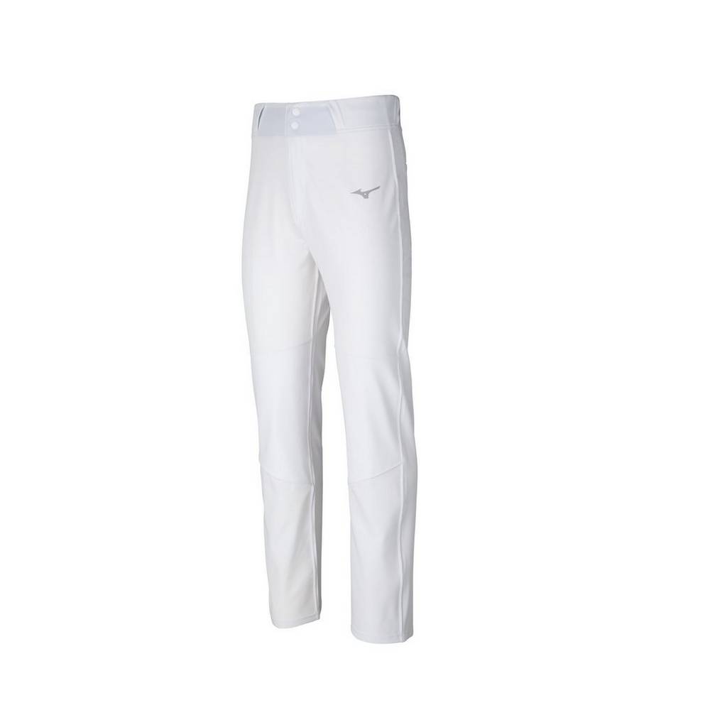 Pantaloni Mizuno Baseball Pro Woven Uomo - Bianche - 38069-YFJA